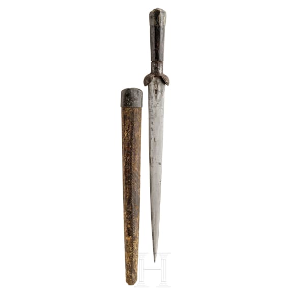 Nierendolch mit Scheide, süddeutsch, um 1500/10