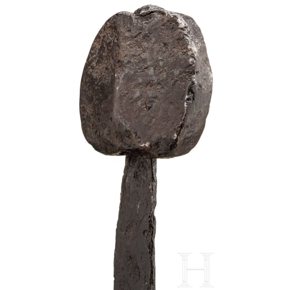 A German disc-pommel sword, circa 1200
