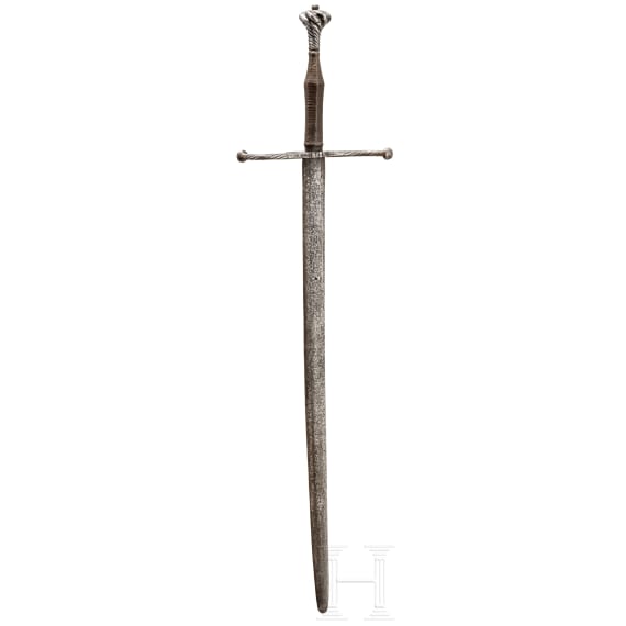 A German hand-and-a-half sword, circa 1520/30