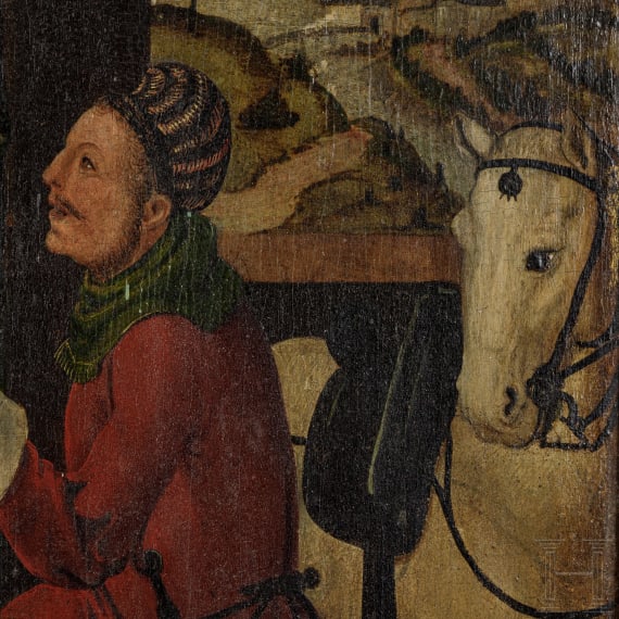 Spätgotisches Tafelbild, Franken, um 1490/1500