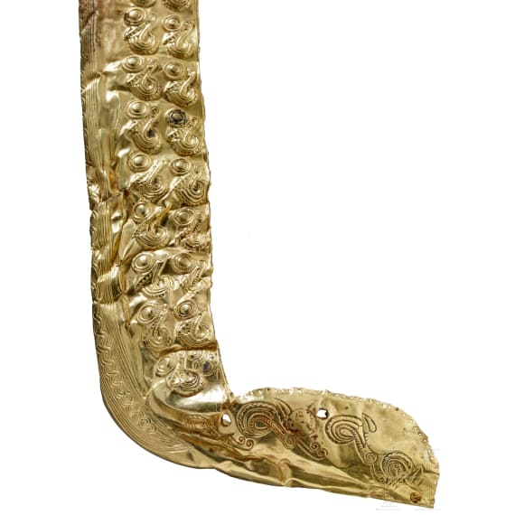 Goldener Köcherbeschlag aus der Zeit der Perserkriege, persisch-achämenidisch, um 500 v. Chr.