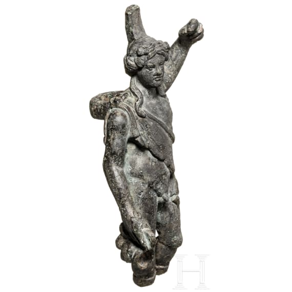 Bronzestatuette des Dionysos, römisch, 2. – 3. Jhdt