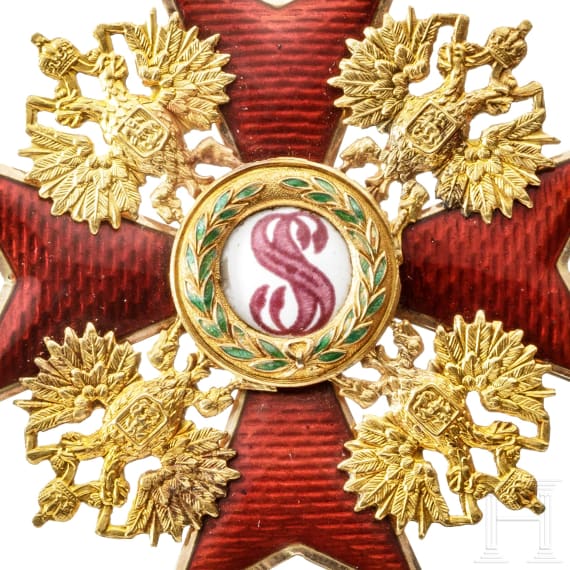 Orden vom Heiligen Stanislaus - Ordenssatz 1. Klasse, Russland, um 1910