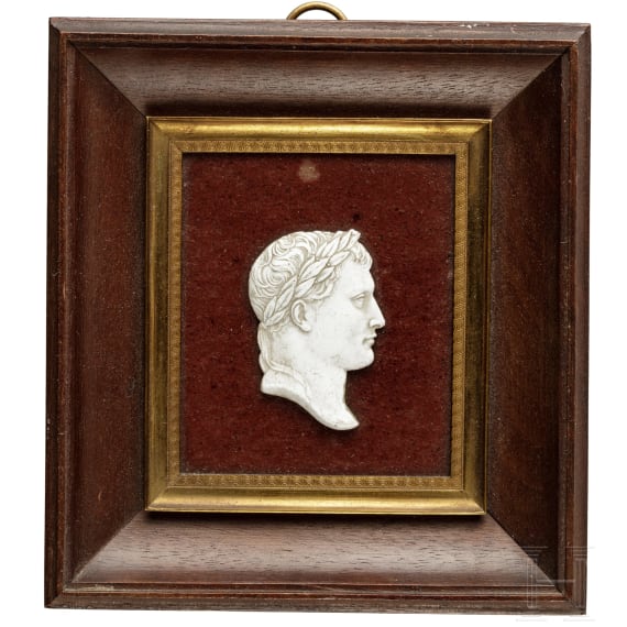 A fine French portrait cameo of Napoleon, circa 1810