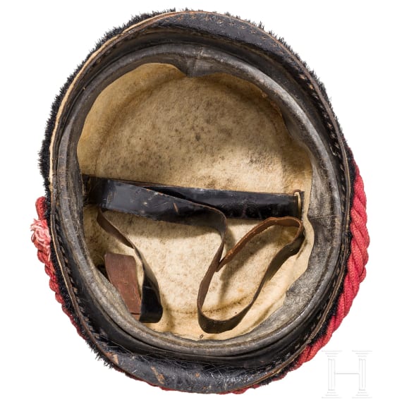 A fur hat – Colbacco Cavalleria mod. 1872 "Lancieri di Milano"