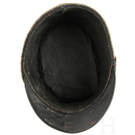 A cap for members of the Modena Military Academy, 1850s
