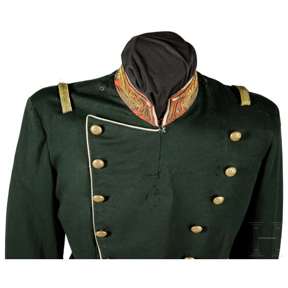 A tunic for an adjutant general of the Russian imperial army, circa 1900