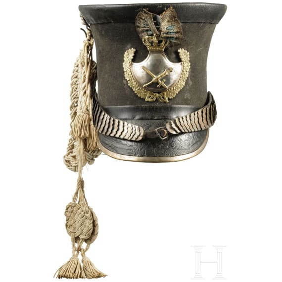 A shako M 1825 for enlisted men of the civil guard