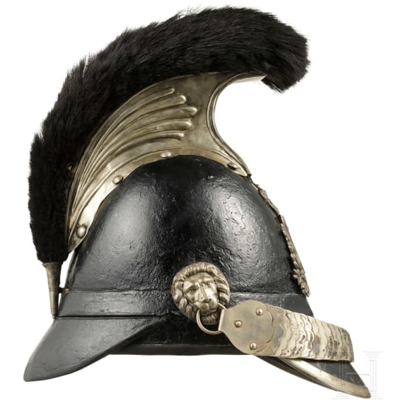 A helmet for enlisted men/NCO´s of the Landwehr cavalry, Germany, 1848 – 1860