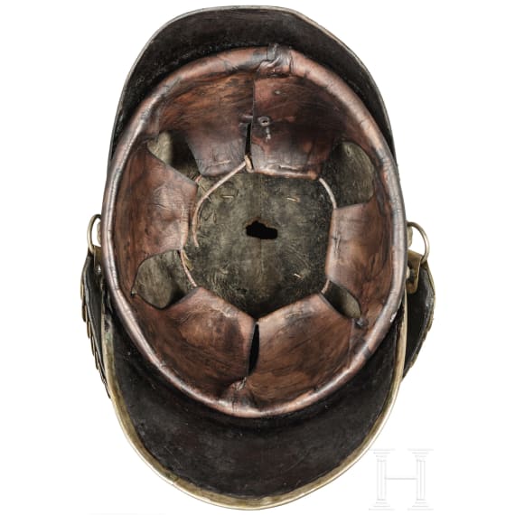 A helmet for enlisted men/NCO´s of the Landwehr cavalry, Germany, 1848 – 1860