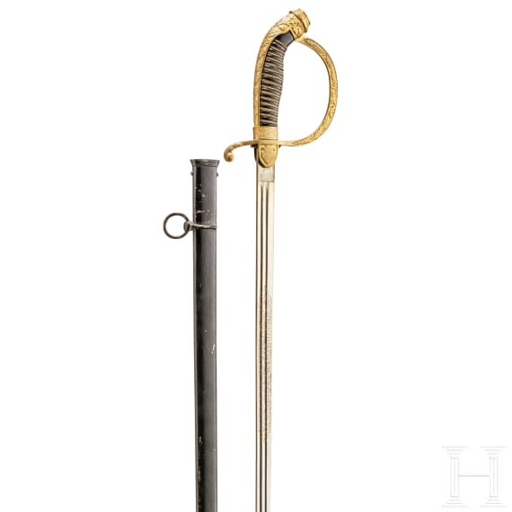 An interim small-sword for cavalry officers, before 1918