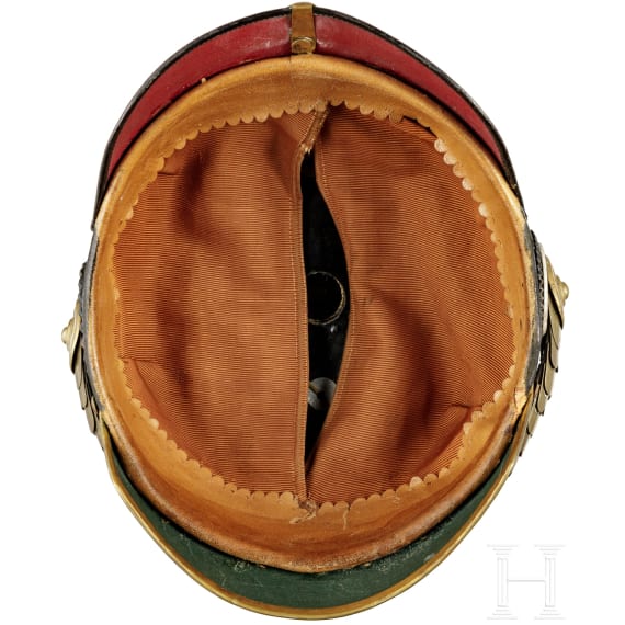 A helmet for Generals of the Württemberg Army, circa 1910