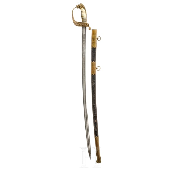A lion's head sabre for officers of the Imperial Navy, circa 1900