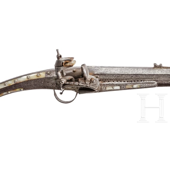 An Albanian miquelet rifle, 19th century