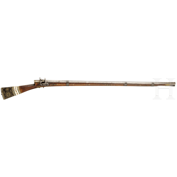 An Ottoman tüfek, 19th century