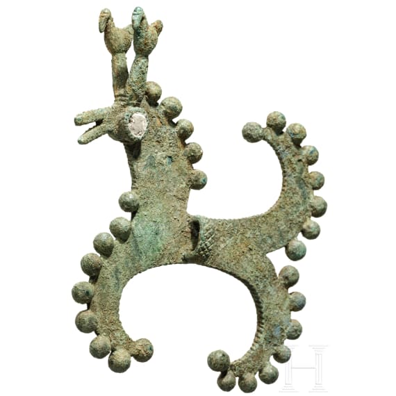 Bronzene Pferdefigur, Iran, 2. Jtsd. v. Chr.