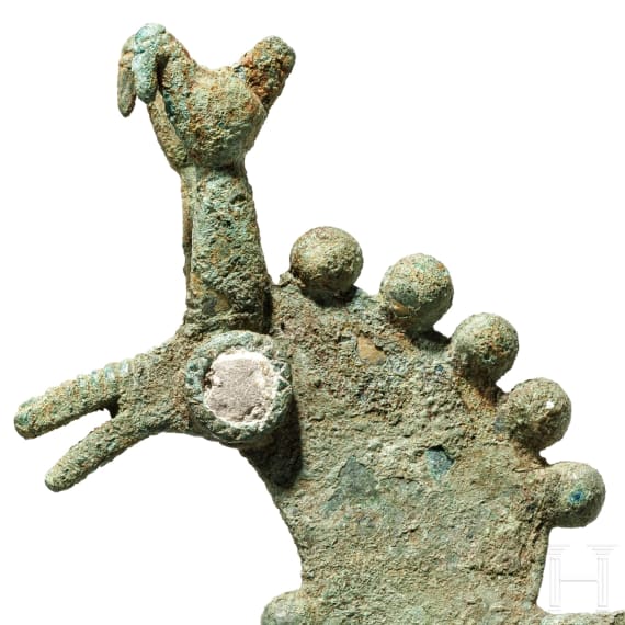 Bronzene Pferdefigur, Iran, 2. Jtsd. v. Chr.