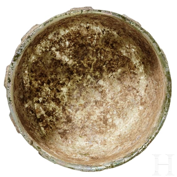 A Sasanid glass beaker, 5th - 7th century