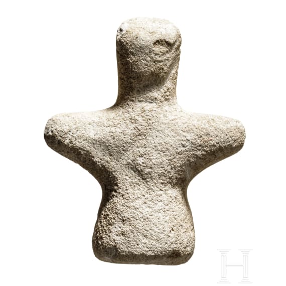 A Western Asiatic female idol, 4th - 3rd millennium B.C.
