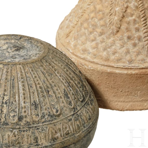 Two Megarian beakers, 2nd - 1st century B.C.