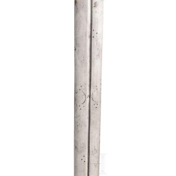 An Austrian/North Italian fishtail sword, 17th century