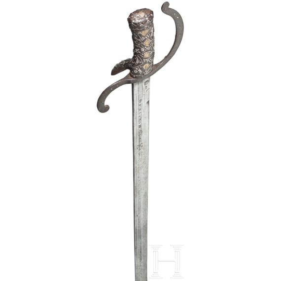 A French luxury hunting sword, circa 1580