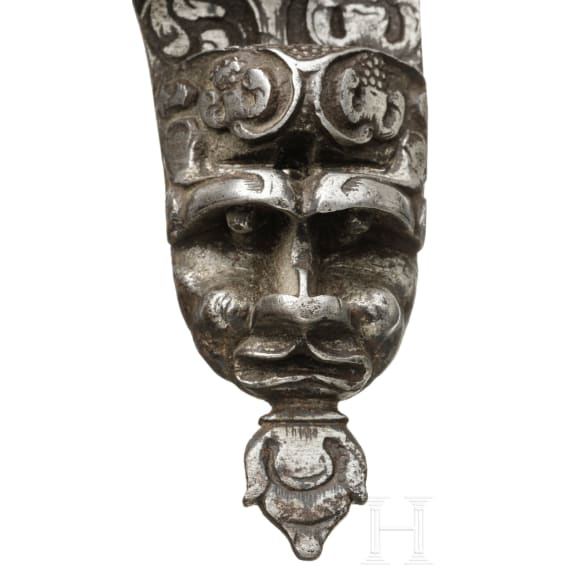 A chiselled Italian double miquelet lock, probably Brescia, circa 1700