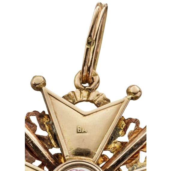 Order of St. Stanislaus – a Russian 2nd class cross with swords, circa 1910