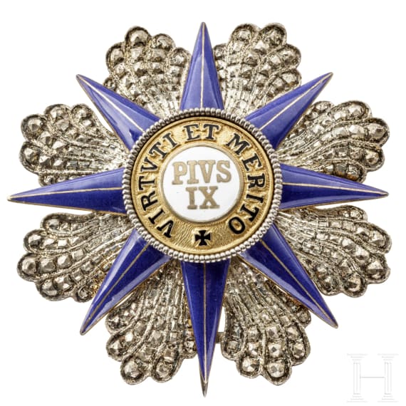 A breast star of the Order of Pope Pius IX, 20th century