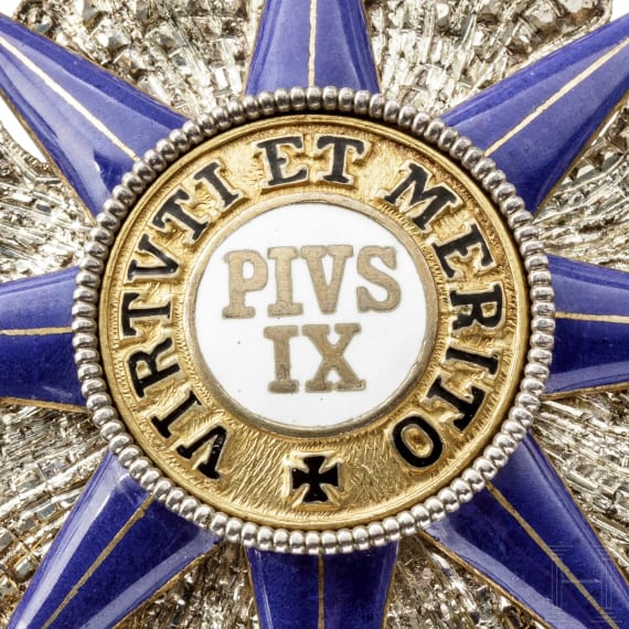 A breast star of the Order of Pope Pius IX, 20th century