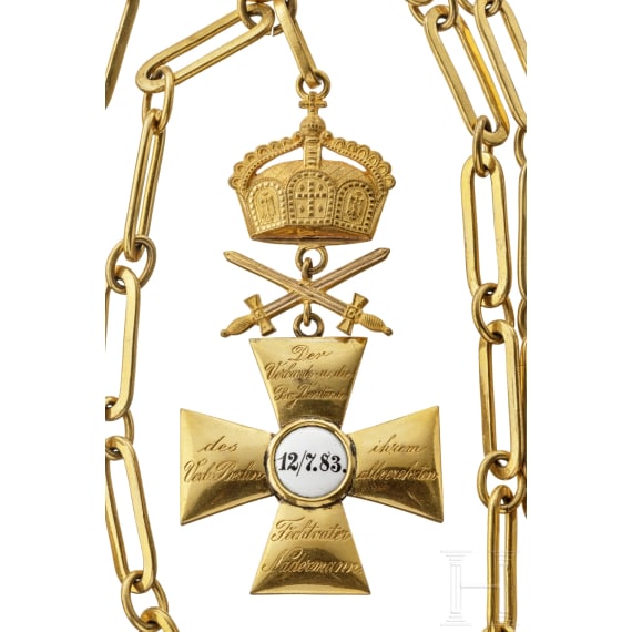 Großes Ehrenkreuz des Bezirksvorstands des Deutschen Fechtvereines
