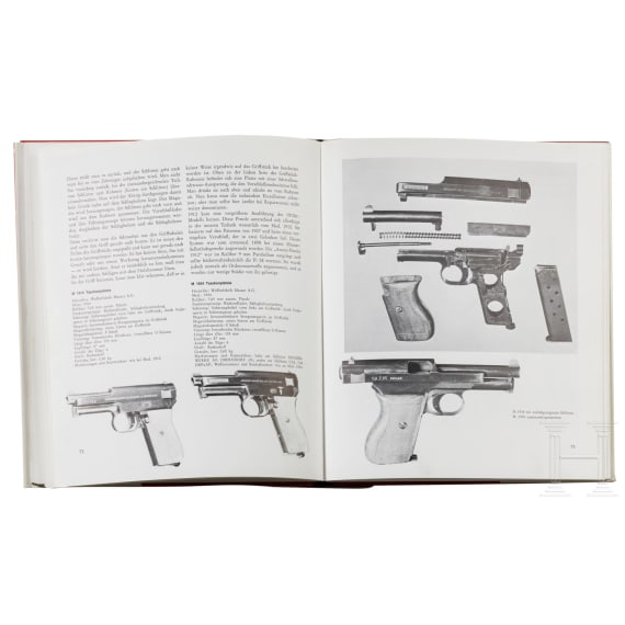 Drei B&uuml;cher zum Thema Ordonnanz-Faustfeuerwaffen