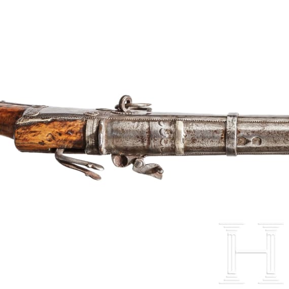 Luntenschlossgewehr, Indien, 18. Jhdt.