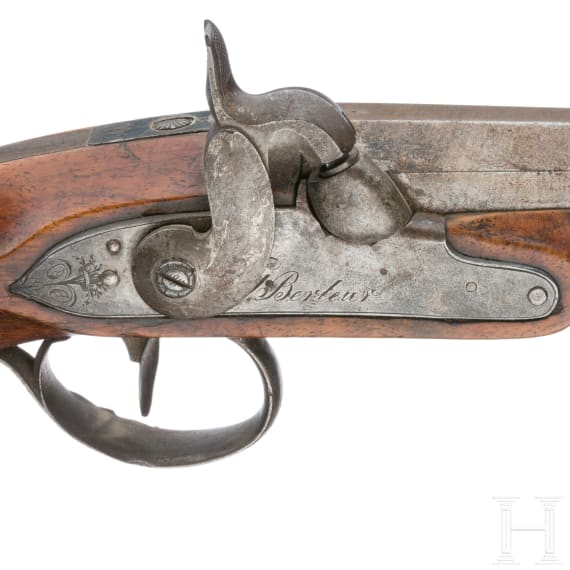 Perkussionspistole, Berleur in L&uuml;ttich, um 1820