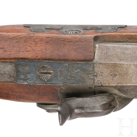 Perkussionspistole, Berleur in L&uuml;ttich, um 1820