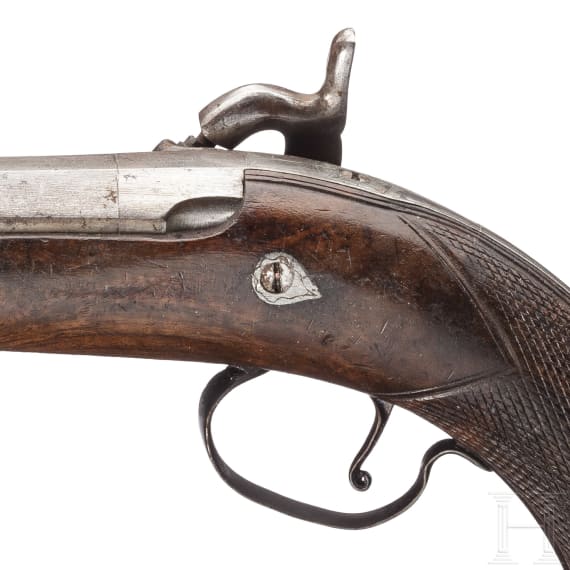Perkussionspistole, Spanien, um 1850