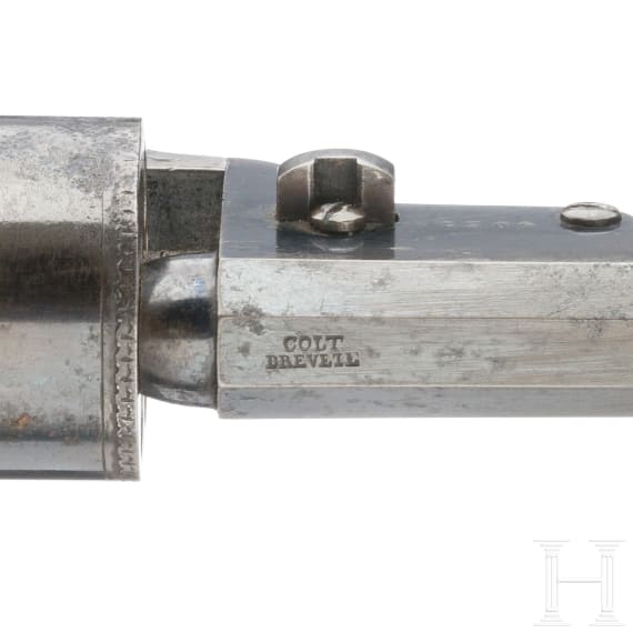 Perkussionsrevolver Belgischer Colt Navy, lizenzierter Nachbau, um 1855