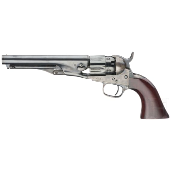 Perkussionsrevolver Colt 1862 Police of Navy Calibre (2nd Generation Colt Re-Issue), USA, um 1980