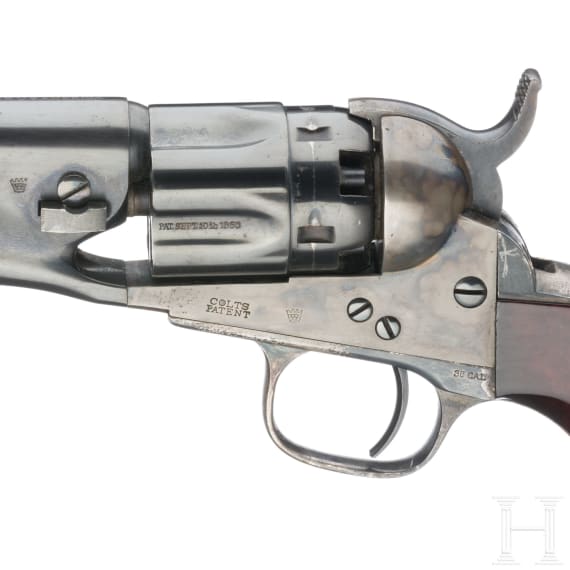 Perkussionsrevolver Colt 1862 Police of Navy Calibre (2nd Generation Colt Re-Issue), USA, um 1980