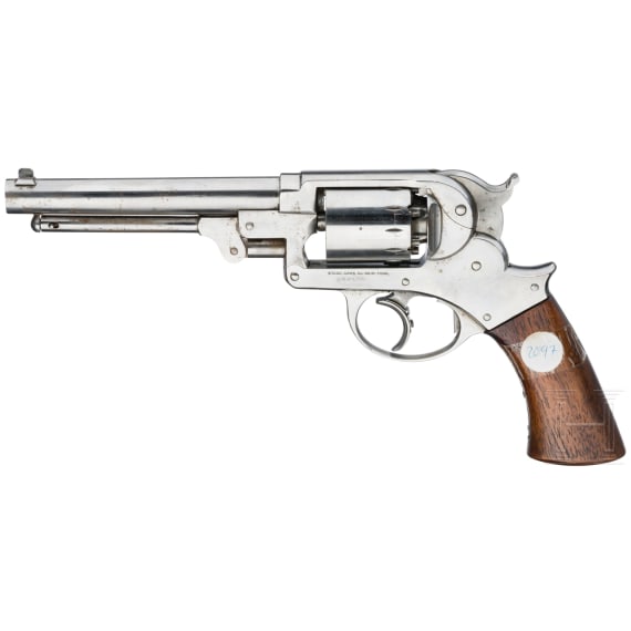 Perkussionsrevolver Mod. Starr Double Action, Pietta/Italien, um 1980