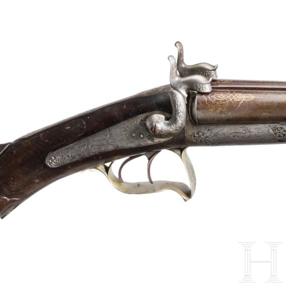 Lefaucheux-Doppelflinte, Belgien, um 1870