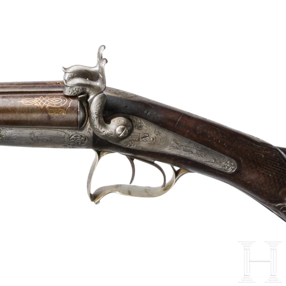 Lefaucheux-Doppelflinte, Belgien, um 1870