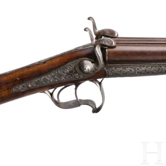 Lefaucheux-Doppelflinte, Frankreich, um 1880