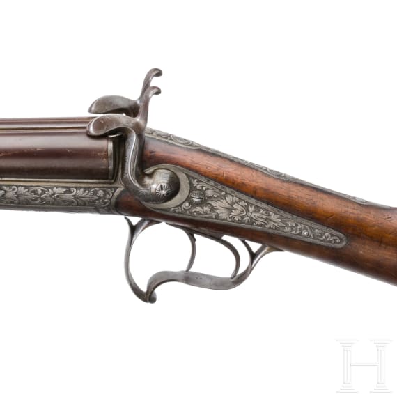 Lefaucheux-Doppelflinte, Frankreich, um 1880