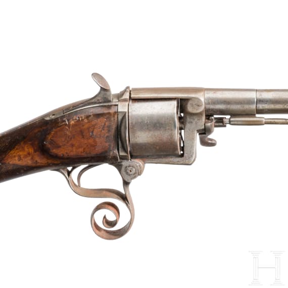 Devisme &agrave; Paris, Revolverb&uuml;chse, Frankreich, um 1860