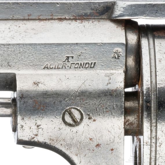 Revolver Gebrüder Maurer Wien, A. Francotte, Belgien, um 1870
