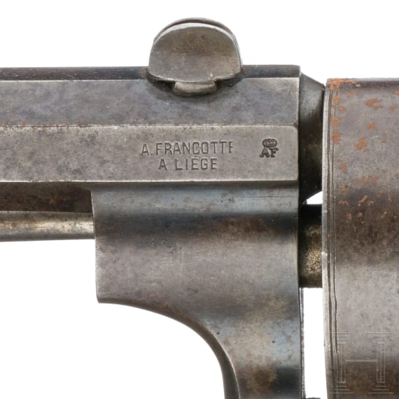 Revolver August Francotte Sys. Gasser, Liège, um 1880