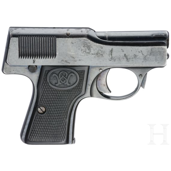 Walther Mod. 1, 1. Ausf&uuml;hrung um 1910
