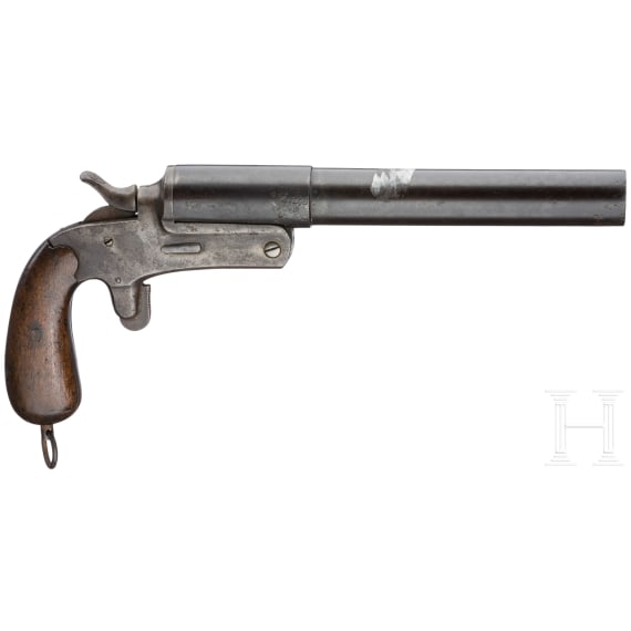Signalpistole Mod. "Druckknopf", Langlaufversion
