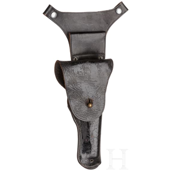 Colt Super .38 Automatic Model, mit Holster